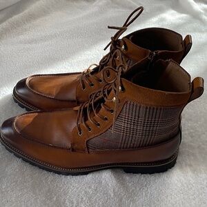 Brown Leather Men's Boots